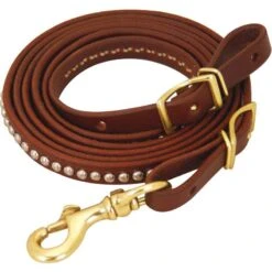 Cowperson Rope Reins With Dots