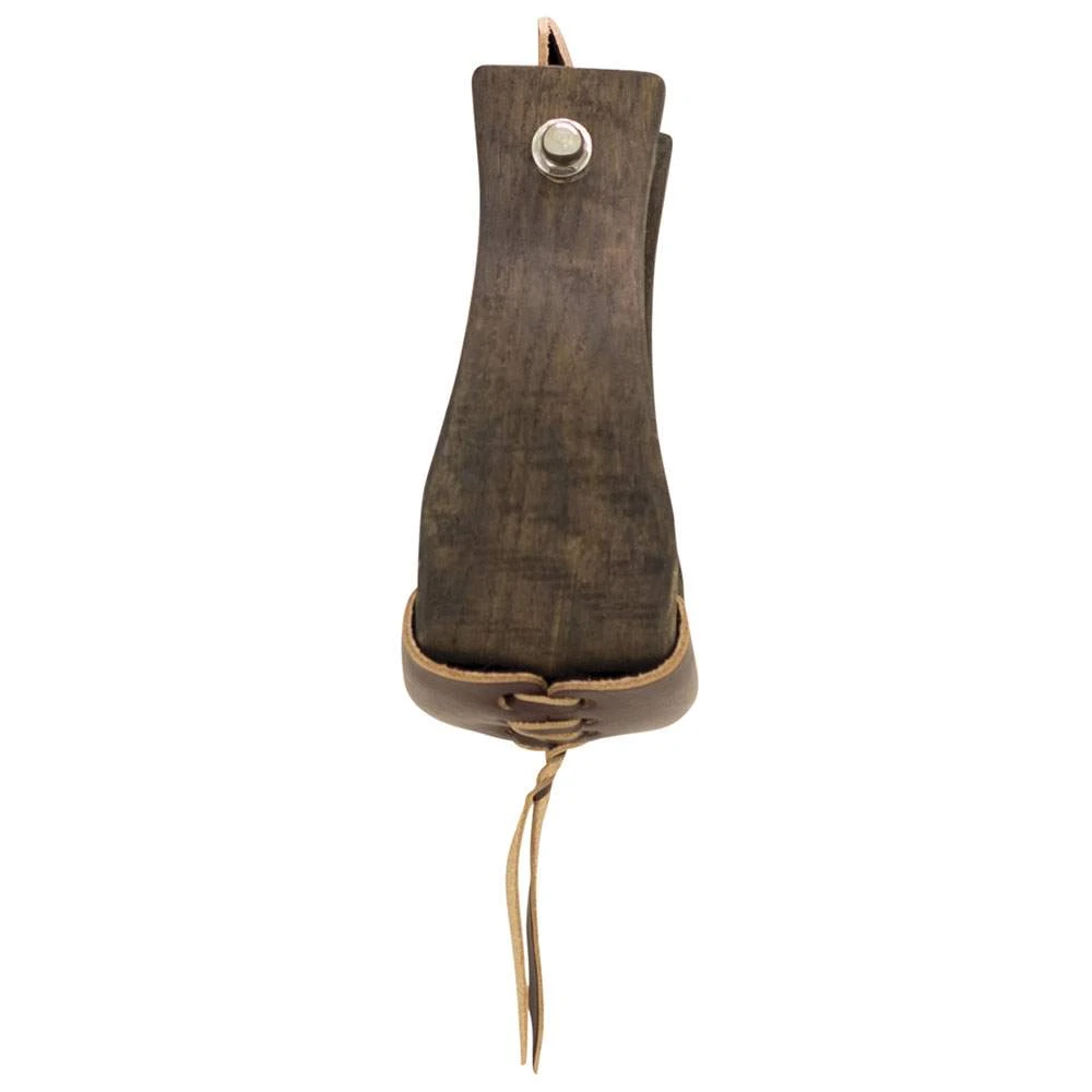 Partrade Trading Corporation Open Range 3 /4in. Dark Wood Bell Stirrups - Image 2