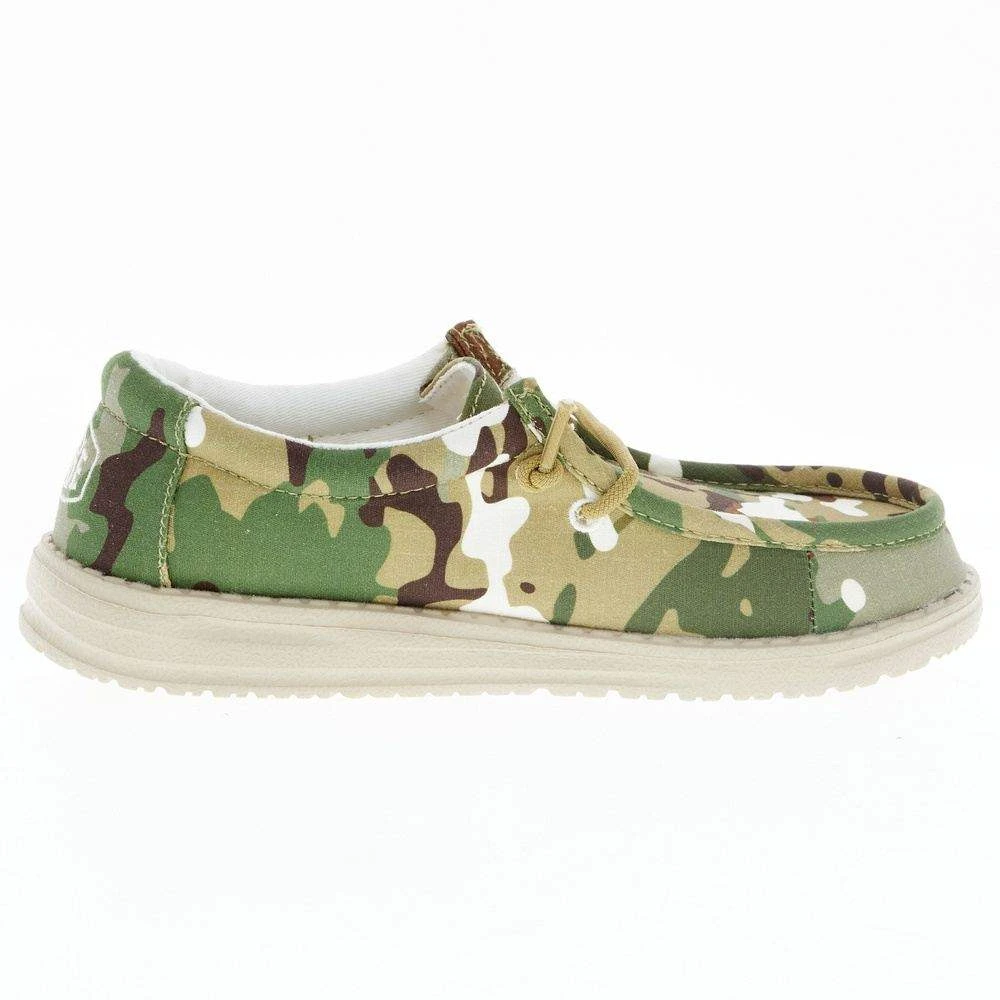 Heydude Youth Hey Dude Wally Ripstop Camo Casual Shoe - Image 5