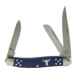 Cattlemans Cutlery Blue Stockman Knife