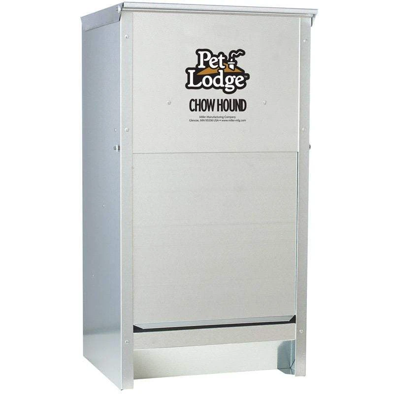 Pet Lodge Chow Hound 25lb Metal Pet Feeder