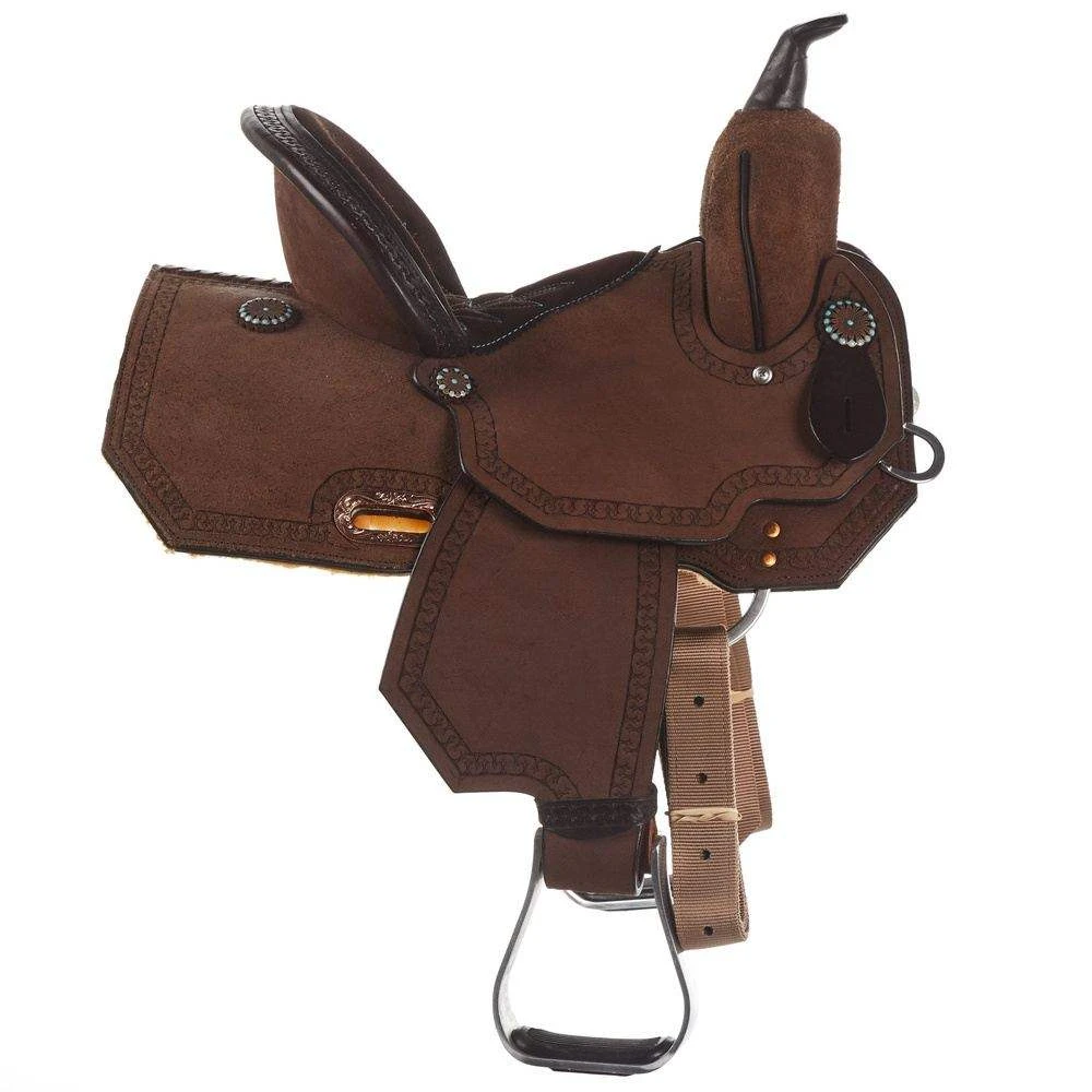 Reinsman Circle Y Youth Lindale Barrel Saddle - Image 2