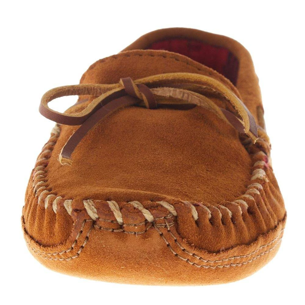 Minnetonka Men's Brown Fleece Lined House Shoe - Image 2