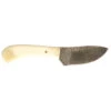 Western Fashion Damascus Bone Handle 6in. Skinner W/Sheath