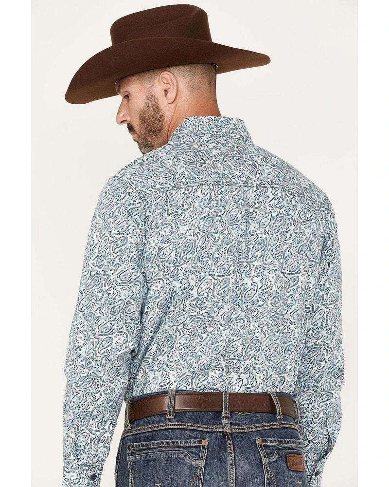 Wrangler Men's Retro Premium Long Sleeve Button Down - Image 4