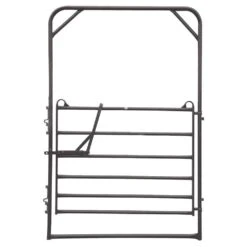 Priefert Premier Bow Gate 9`x6`x72in Grey