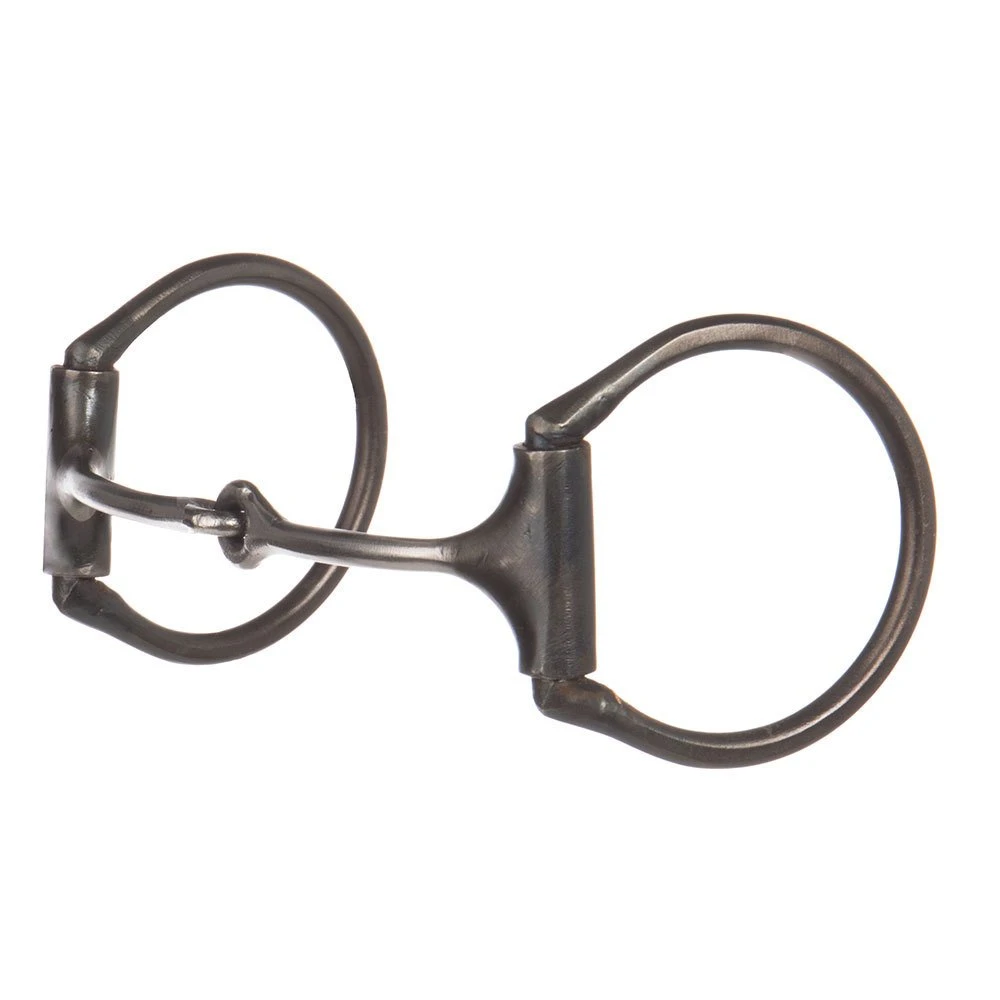 Dutton Bits 1/4in. Small Smooth Offset D-Ring Snaffle Bit
