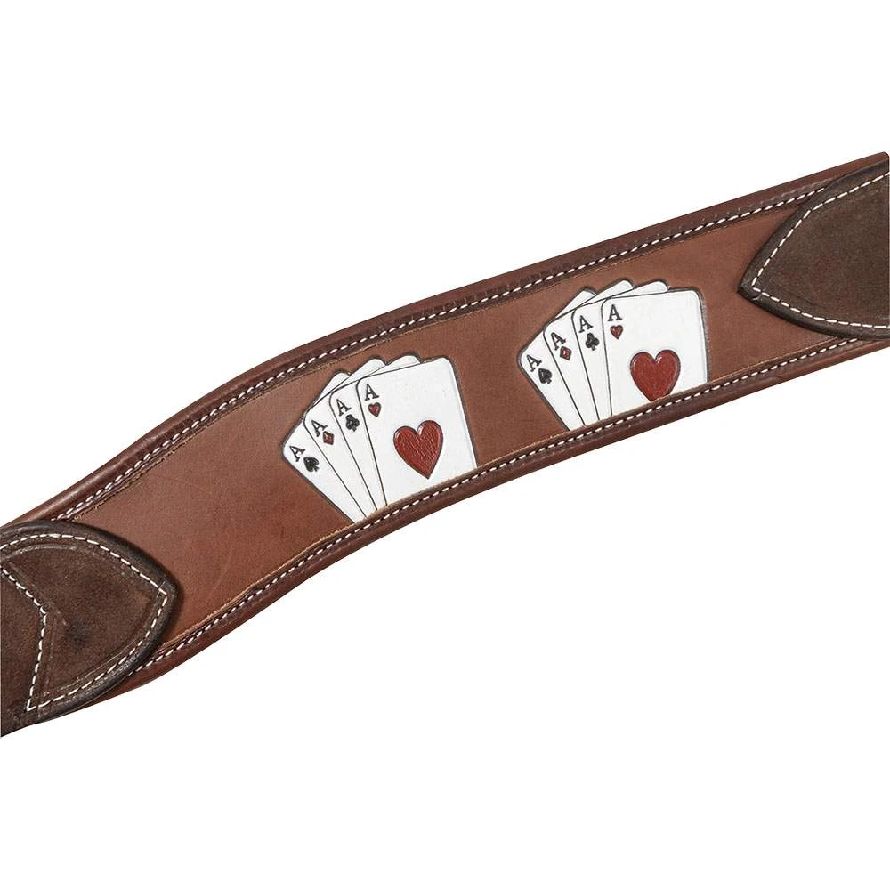 Martin Saddlery 2-3/4 In. Card Suit Breast Collar - Image 2