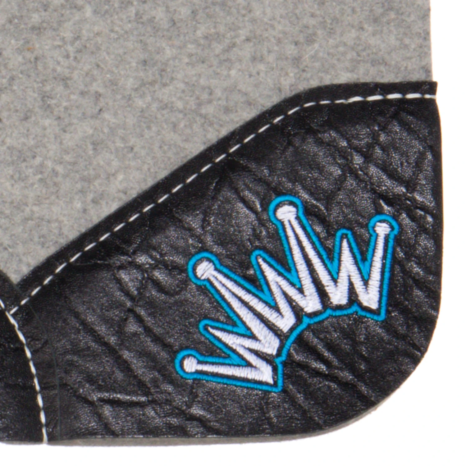 Best Ever Pads Kush 1 Inch Felt Saddle Pad With Black Elephant Wear Leathers - Image 4