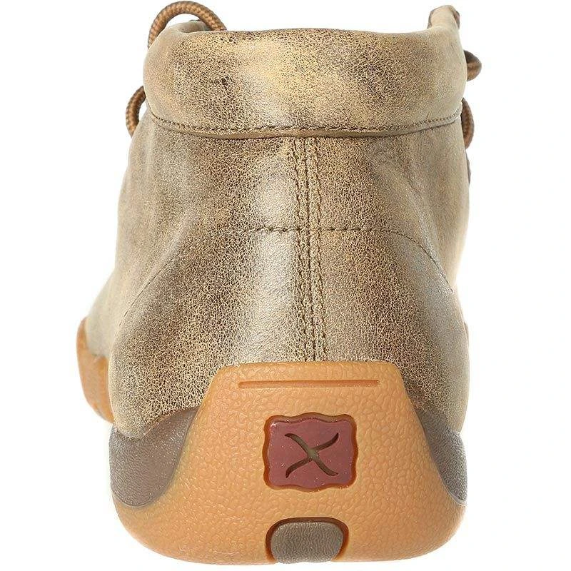 Twisted X Men's Bomber/Tan Patchwork Driving Mocs - Image 4