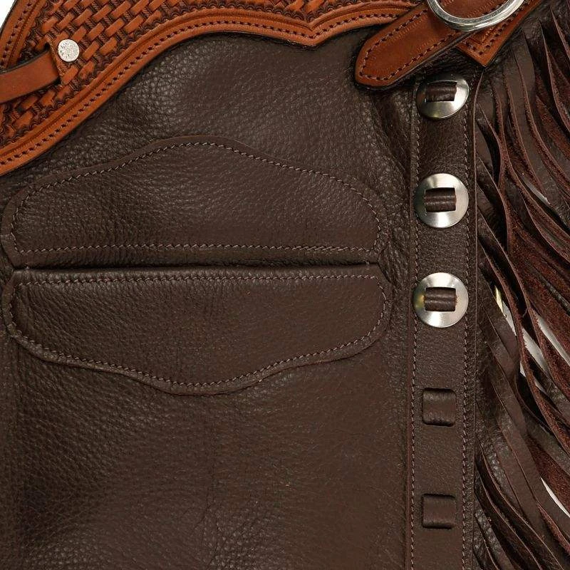 NRS Day Worker Dark Brown Chap - Image 4