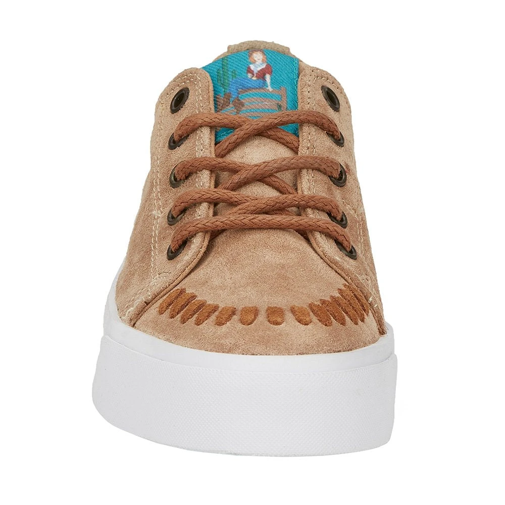 Reba By Justin Women's Susie 2.0 Tan Suede Lace Up - Image 2