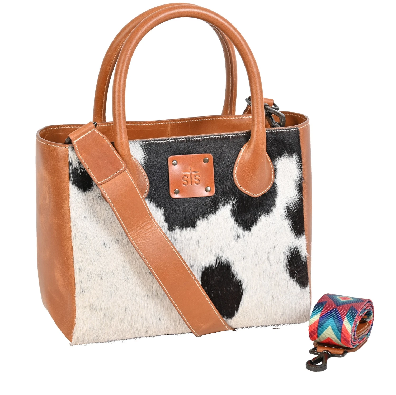STS Ranch Wear Basic Bliss Cowhide Satchel - Image 2