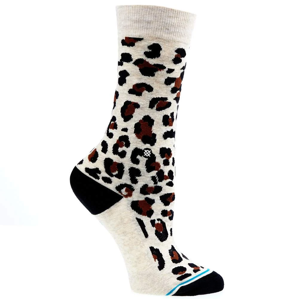 Stance Ladies Black Catty Crew Socks - Image 2